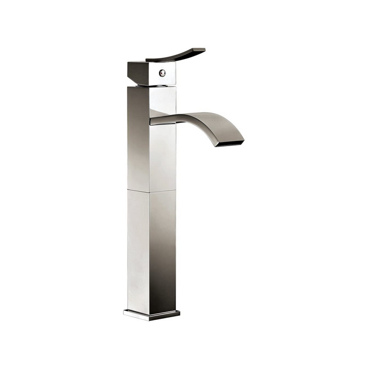 Dawn AB78 1158BN Single-Lever Square Tall Lavatory Faucet, Brushed Nickel